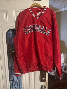 NFL Red Cardinals Windbreaker Jacket